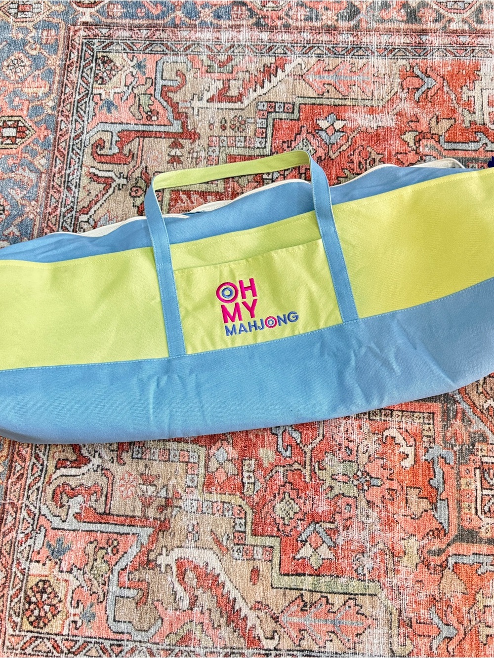 OMM Pistachio Mahjong Mat Storage Bag